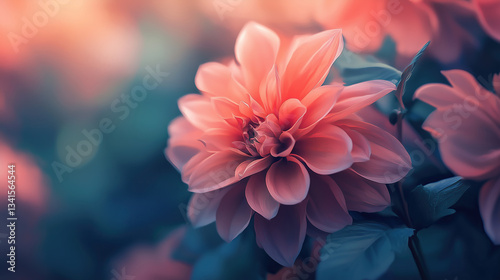 beautiful flower petals close up. artistic art with copy space