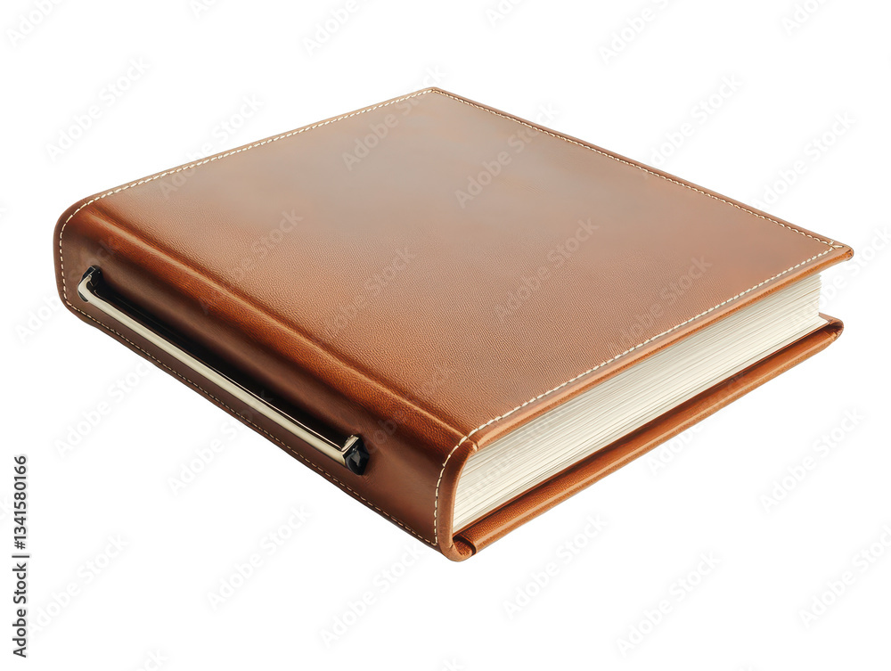 Elegant Leather-Bound Notebook with Pen for Business and Personal Use, Ideal for Writing Notes, Journal Entries, or Planning Tasks in Style Elegant Leather-Bound Notebook with Pen for Business and Personal Use, Ideal for Writing Notes, Journal Entries, or Planning Tasks in Style
