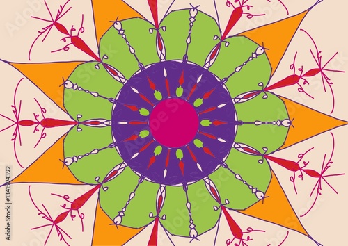 Beautiful and eye-catching fabric patterns and backgrounds