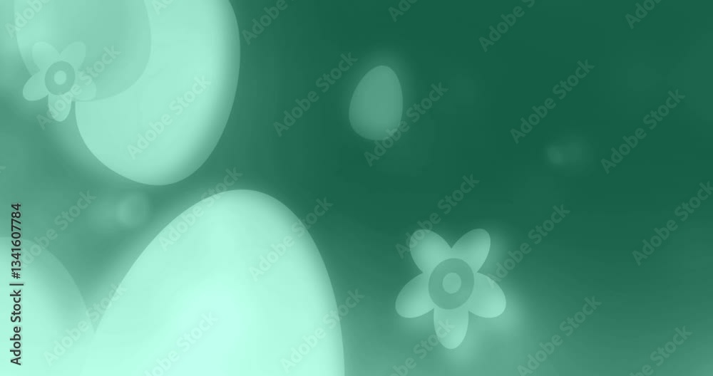 abstract easter green background