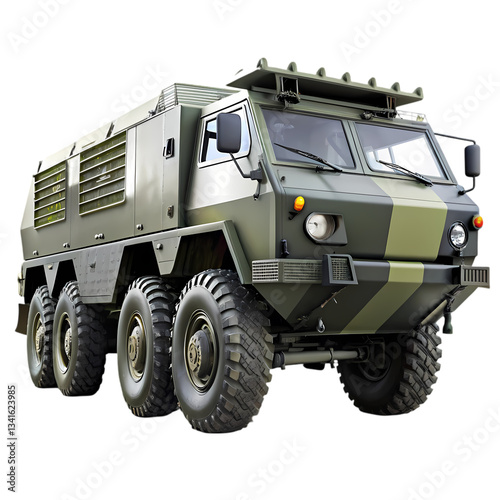 Military Truck, 6x6, Armored Vehicle