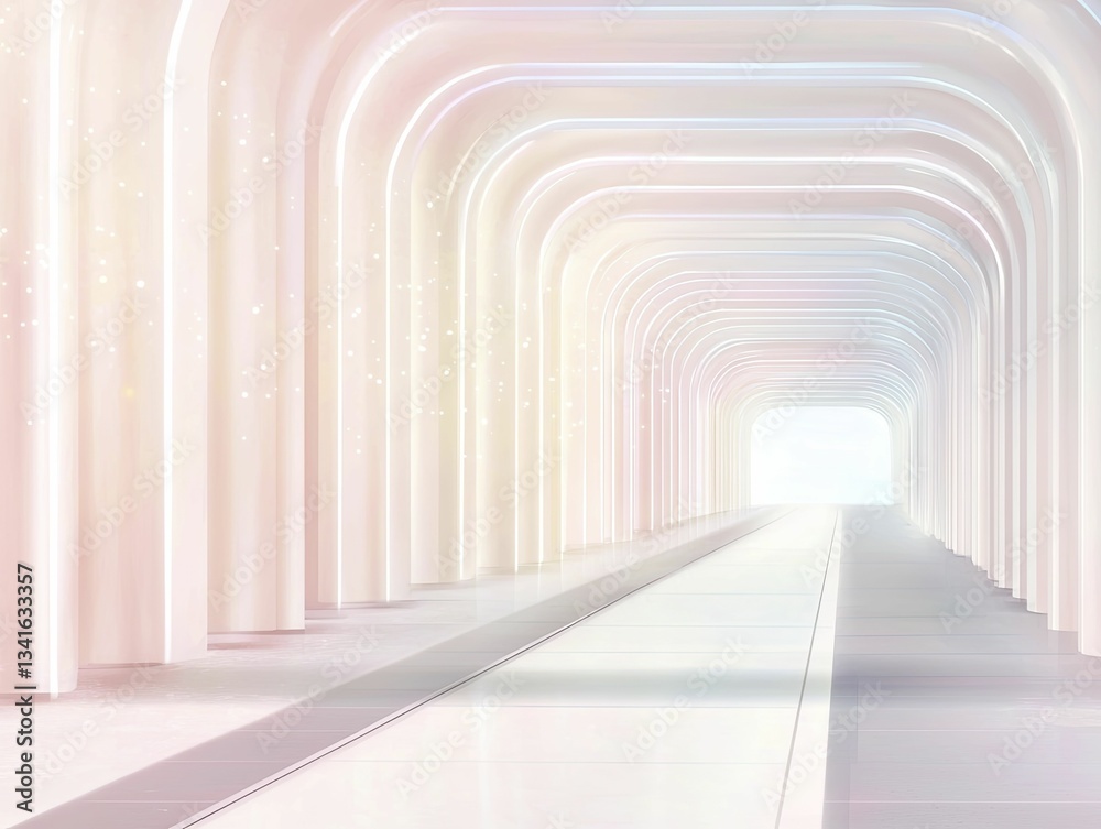 Obraz premium A polished cybernetic structure concept, showcasing intricate details, glowing edges, and a balanced composition in a high-tech aesthetic.