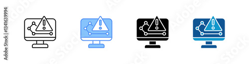 Crisis Simulation Multi Style Icon Sheet