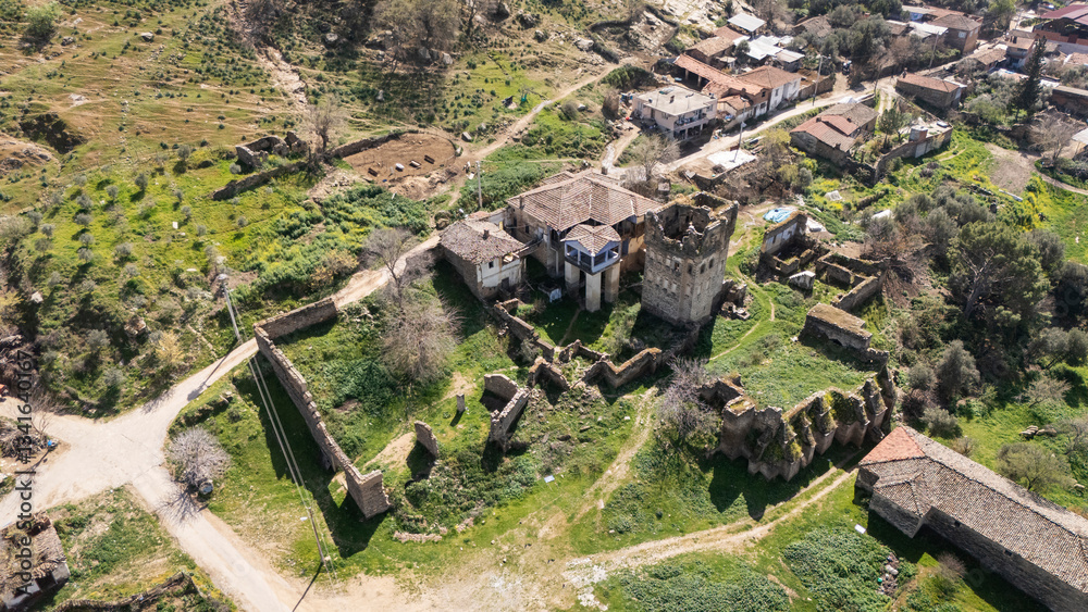 Arpaz Castle, locally known as Arpaz Kalesi, built in the first half of the 19th century by the local Bey (an Ottoman Lord) Hacı Hasan lies in Esenkoy, Nazili, Aydin in Turkey
