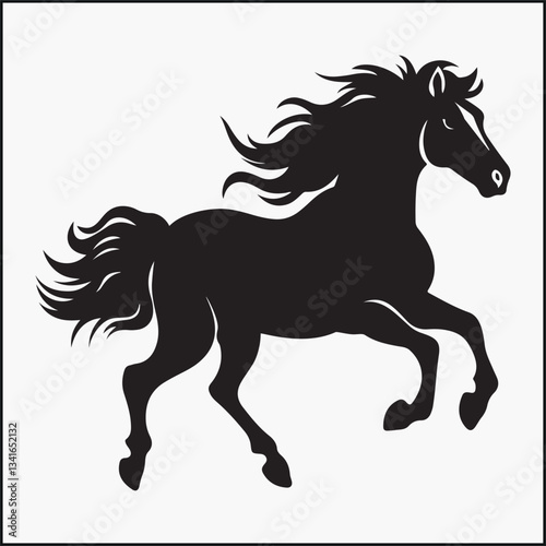 Centaur Galloping silhouette
