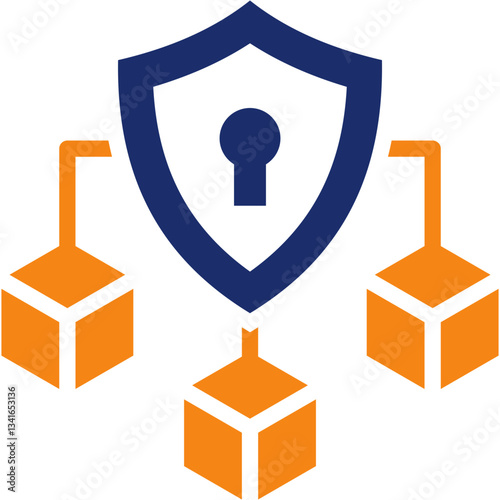 Blockchain Security Icon