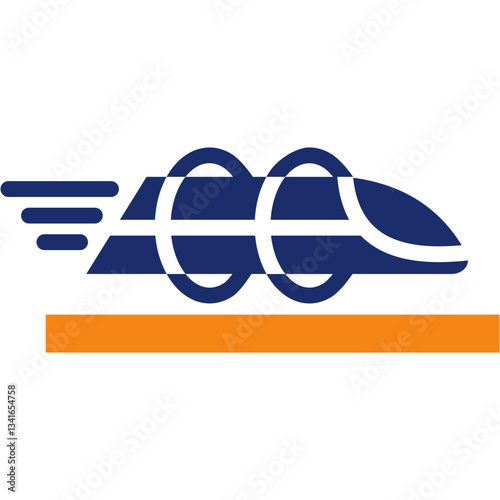 Hyperloop Transport Icon