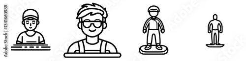 Characters engaged in various activities, including gaming, sports, and adventure in a fun, modern setting