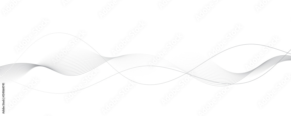 Abstract gray wave dynamic curve lines on transparent background with flowing particles. Digital energy waves technology concept. Modern backdrop design for business, presentation, banner. Abstract gray wave dynamic curve lines on transparent background with flowing particles. Digital energy waves technology concept. Modern backdrop design for business, presentation, banner.