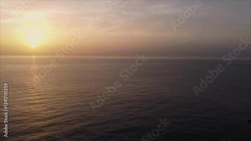 Wallpaper Mural Sunset over Calm Ocean Torontodigital.ca