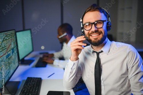 Dispatching support centers for freight transportation. Logistics and navigation of cargo delivery