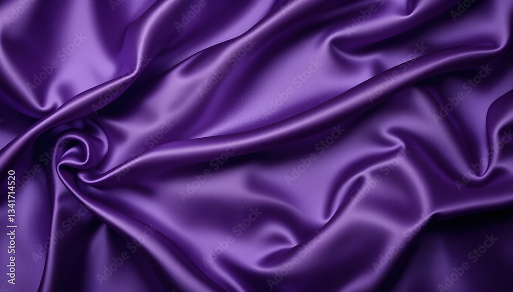 Obraz premium Purple green silk satin with space for design background
