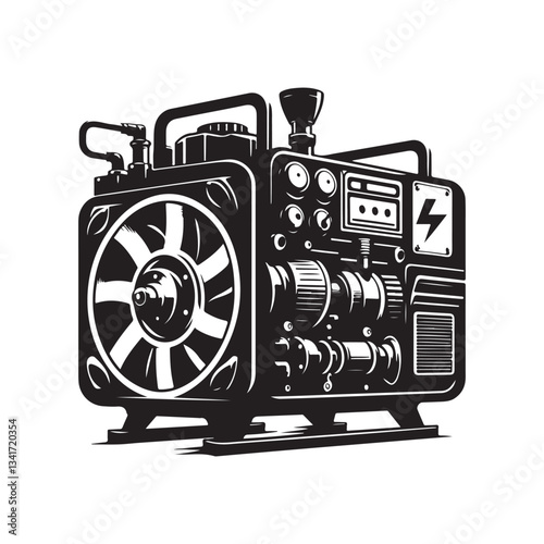 vintage camera isolated on white