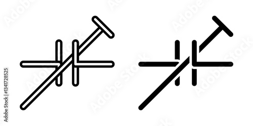 Industrial capacitor icon simple vector. Electric circuit. Central computer