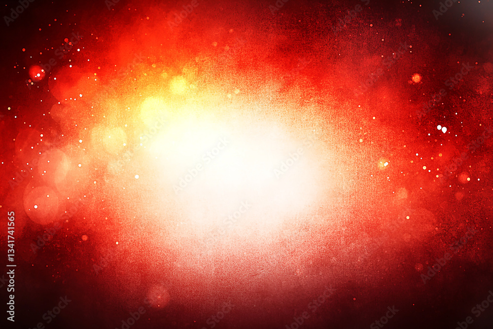 Abstract red and orange gradient background with glowing light effects and bokeh elements Abstract red and orange gradient background with glowing light effects and bokeh elements