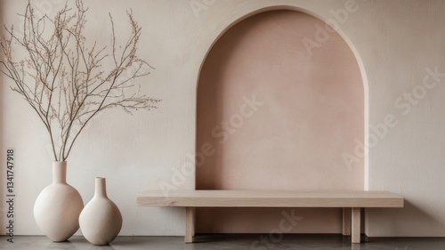 Minimalist Interior Design with Natural Elements and Soft Colors