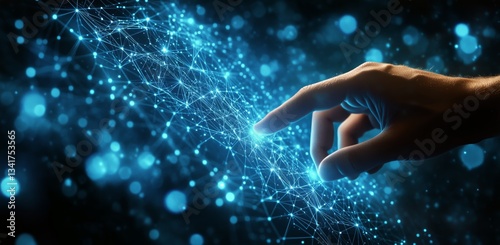 Exploring Technology Through a Human Touch on a Digital Network at Night