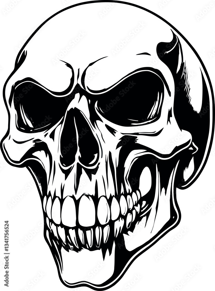 Obraz premium Modern Head Vector Illustration Head Vector Design