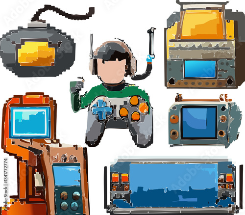 video game icons