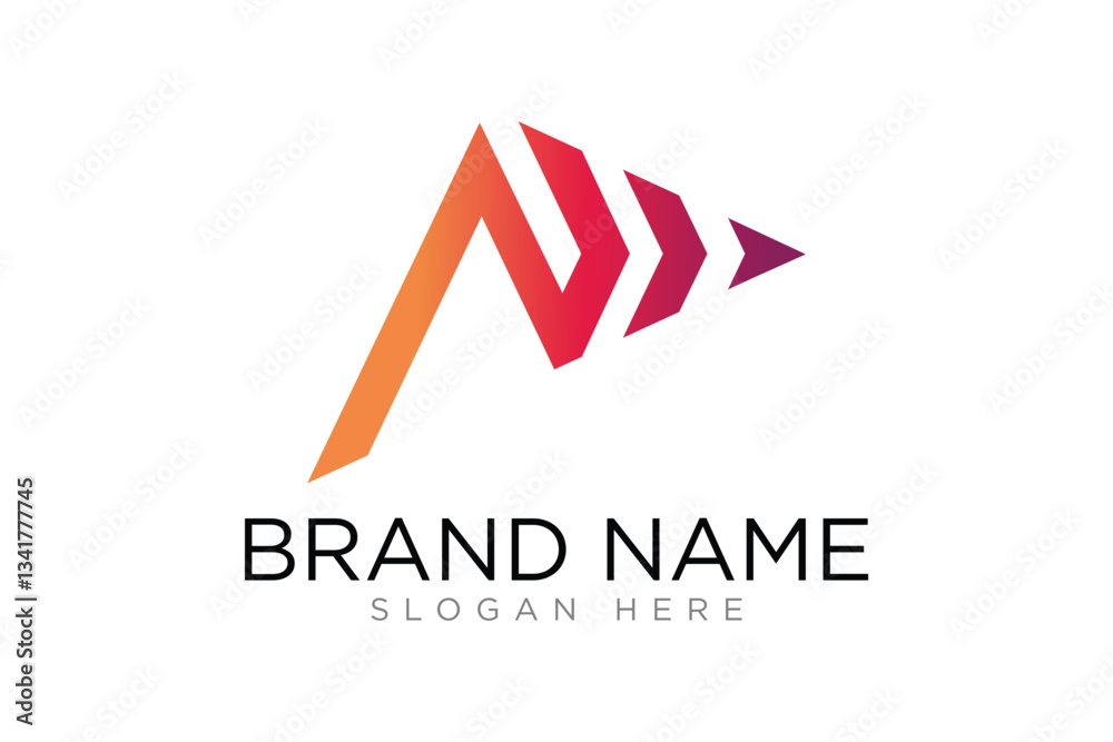 Modern Arrow Vector Logo concept, Simple Arrow logo designs concept. Modern Arrow Vector Logo concept, Simple Arrow logo designs concept.