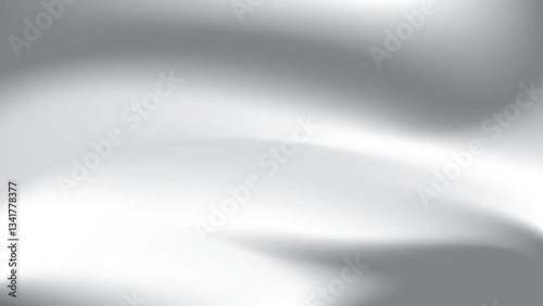 Abstract white and gray gradient background. Vector illustration.