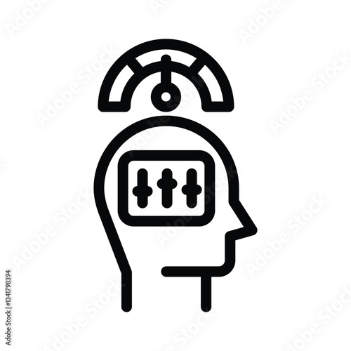 7 self love line icon illustration vector graphic