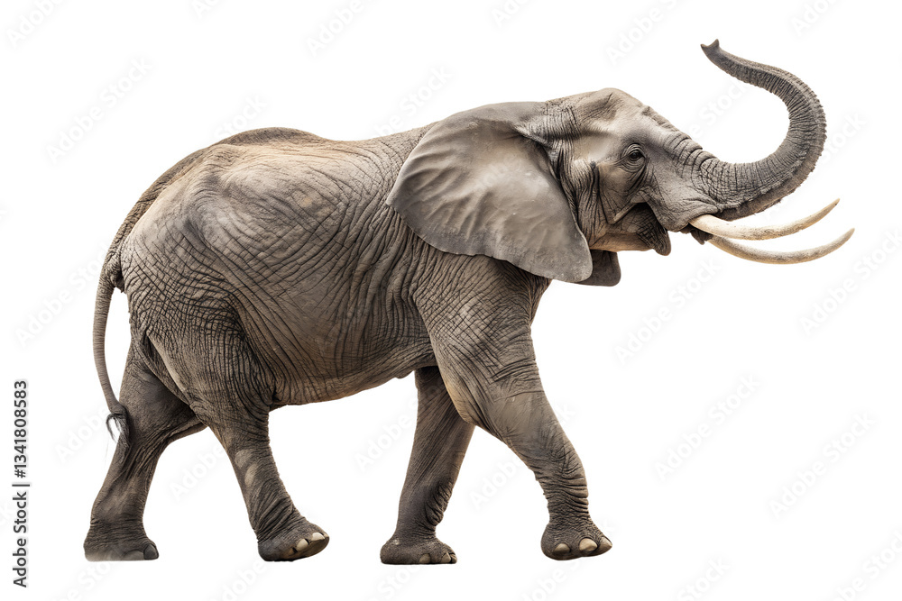 Obraz premium African elephant, forest elephant, African elephant elephant, bush elephant, elephant African elephant, rainforest elephants, Loxodonta, safari with elephants, African Asian elephant, African elephant