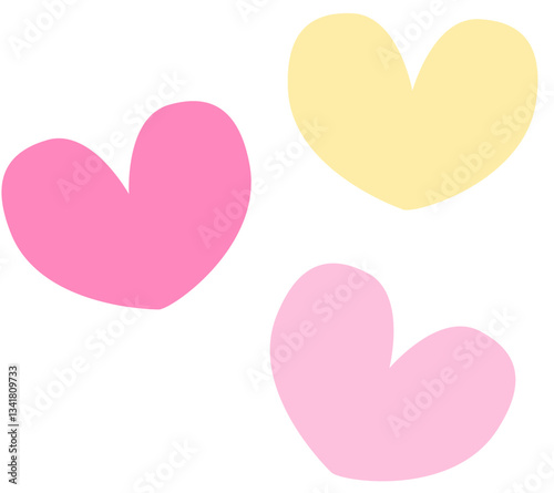 A vector illustration of a love doodle featuring cute and romantic hand-drawn elements. Perfect for Valentine’s Day, wedding designs, greeting cards, social media graphics, romantic decoration.
