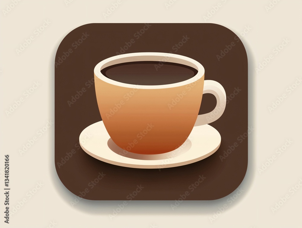Obraz premium Coffee Cup Icon