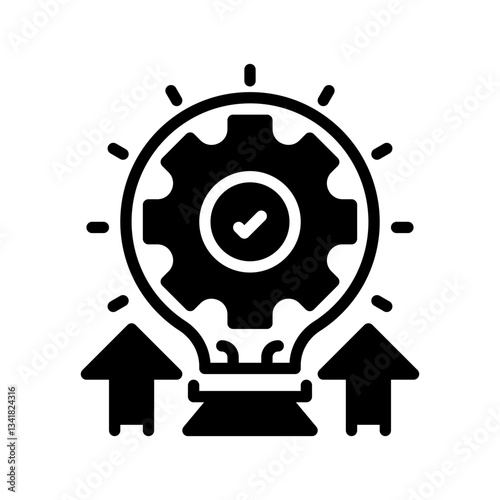 Innovation Line Icon, Outline Symbol for Creative Thinking, Business Breakthroughs, Product Development, Technological Advancements, and New Ideas. Vector Sign Icon