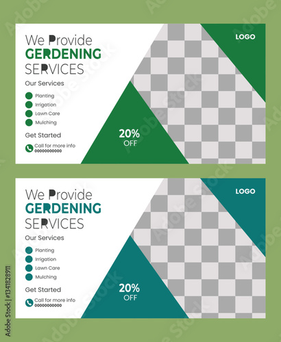  Lawn Care and Farming Service YouTube Thumbnail Design
