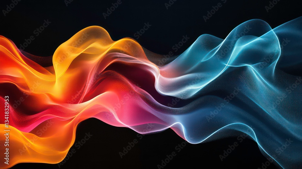 Obraz premium Abstract Digital Background for Business Presentation and Data Visualization