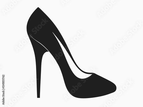 high heel black  silhouette,high heel vector,high heel clipart