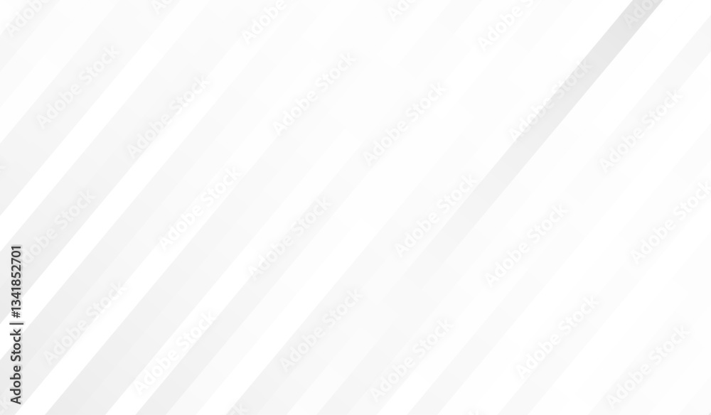 Obraz premium abstract white and silver are light pattern gray with the gradient is the with floor wall metal texture soft tech diagonal background. Soft white gradient with subtle transitions, ideal for minimalist