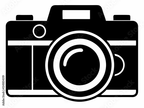 photo camera icon silhouette vector,Photography Silhouette