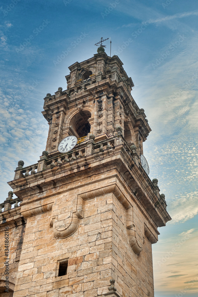 The Cathedral Basilica of the Virgin of the Assumption of Mondoñedo, Lugo, Galicia, Spain