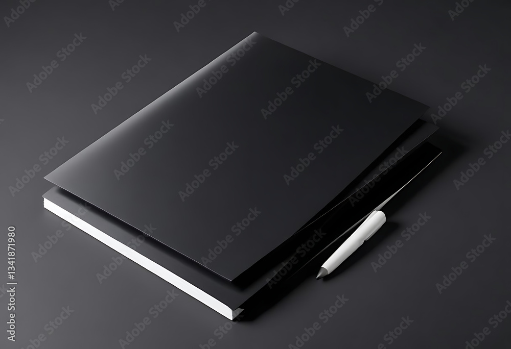 Black square platform on a smooth surface Black square platform on a smooth surface