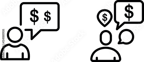 "Investor Pitch & Funding Proposal Icon Representing Investment Opportunities and Business Growth"
