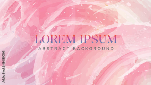 Abstract Light Pink Watercolor Texture. A gentle abstract background featuring light pink watercolor textures and soft splatters. Perfect for creating delicate and romantic designs.