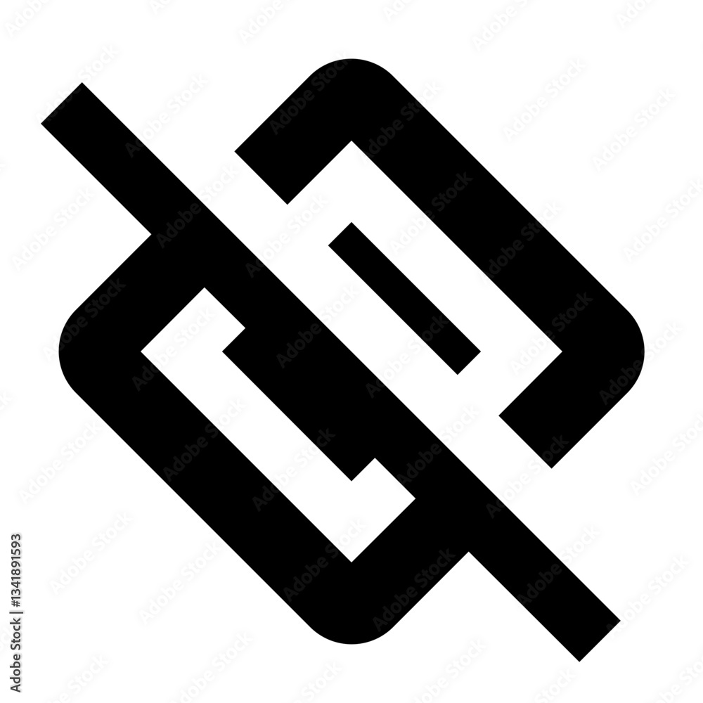 Obraz premium Link Disconnected 