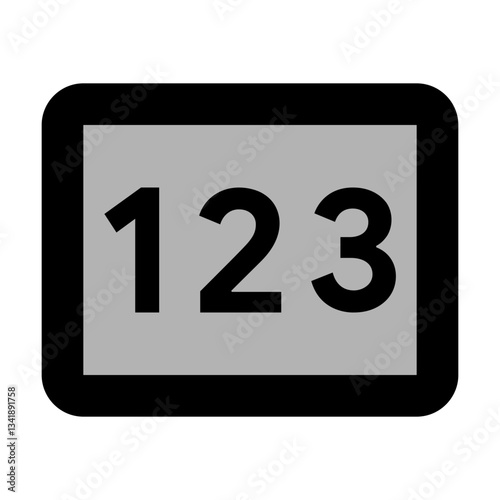 Numbers 123
