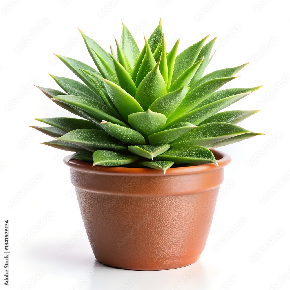 Fototapeta premium cactus in pot