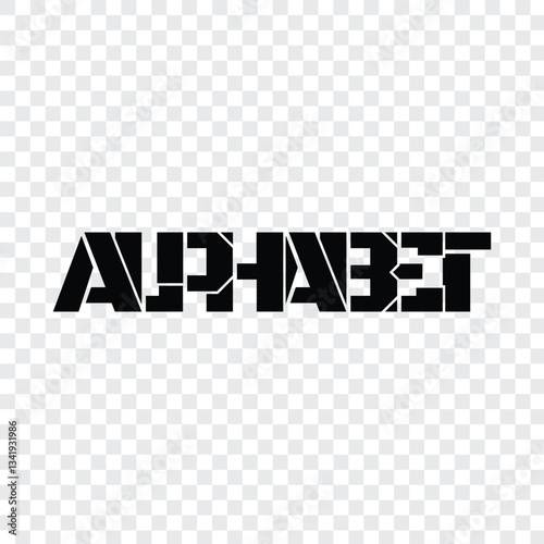 59 alphabet offset path logo