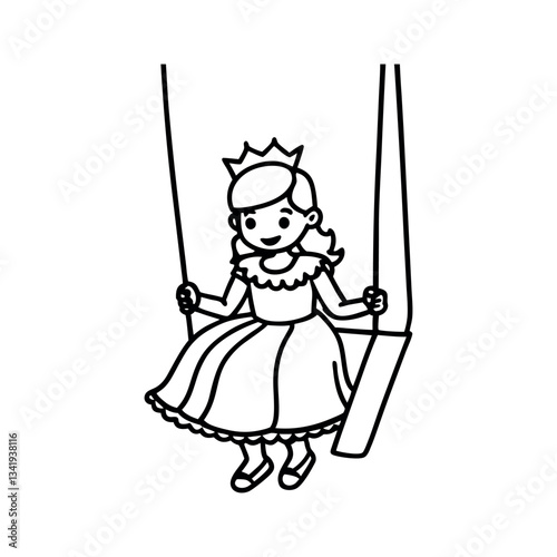 little girl with a bow