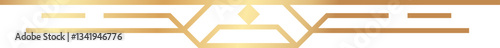 Golden geometric abstract design forming a logo with horizontal stripes and a diamond shape, conveying luxury, elegance, and modernity, ideal for businesses seeking a sophisticated brand identity