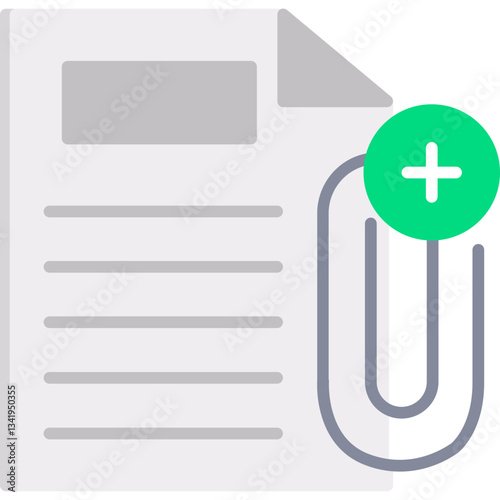 Add attachment Icon