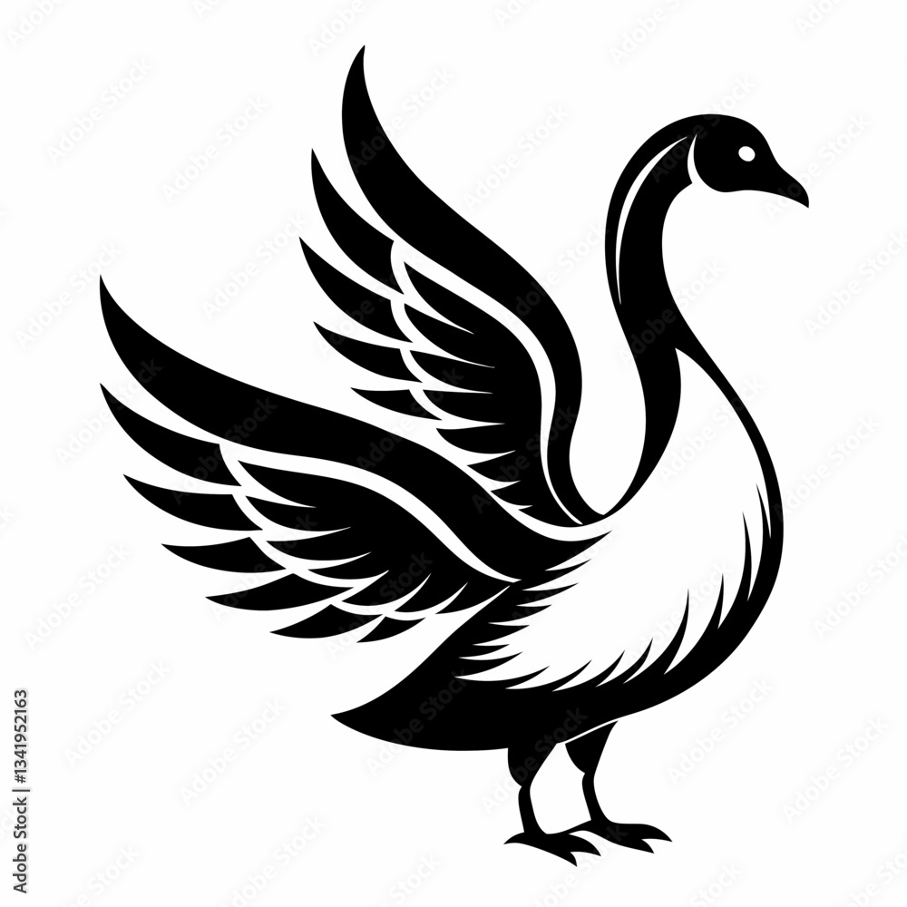 Obraz premium silhouette of a bird