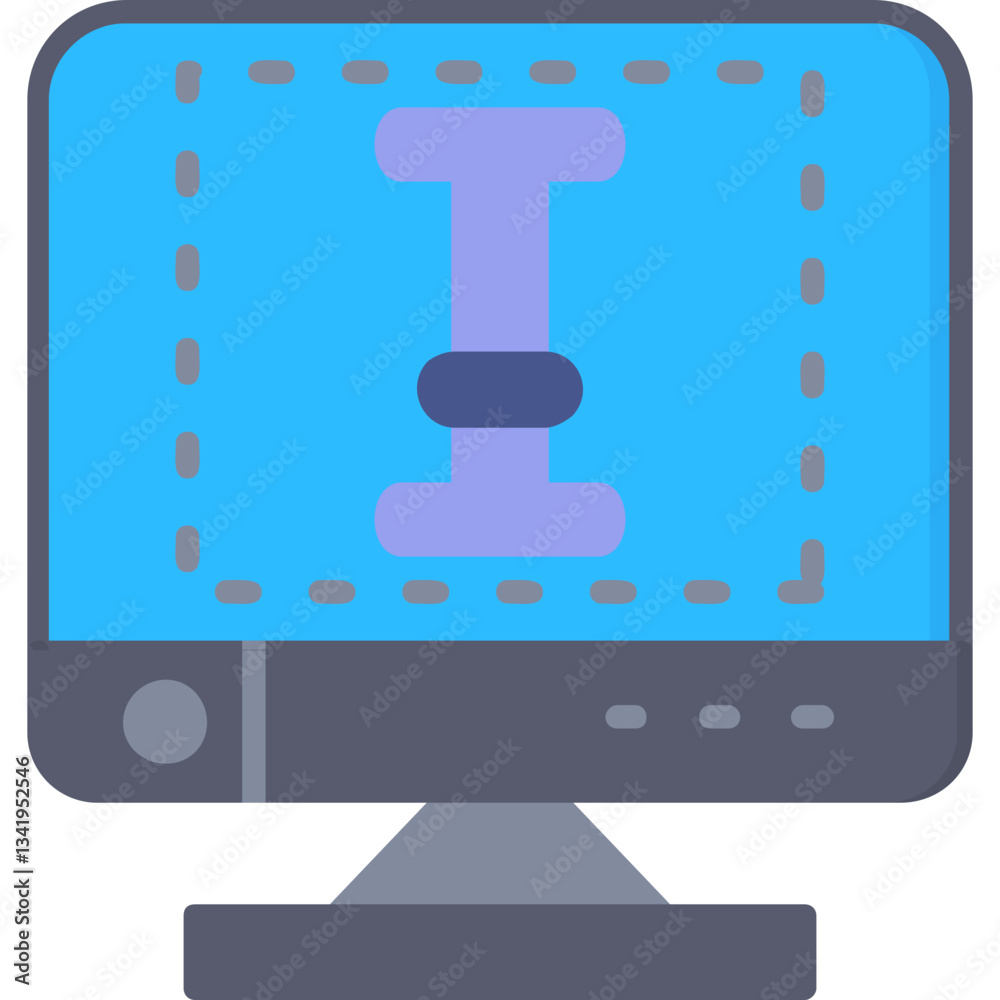 Fototapeta premium Type Icon