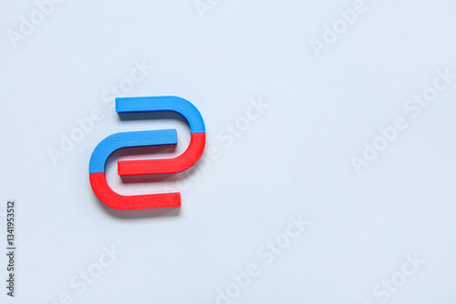 Horseshoe shaped magnets on...