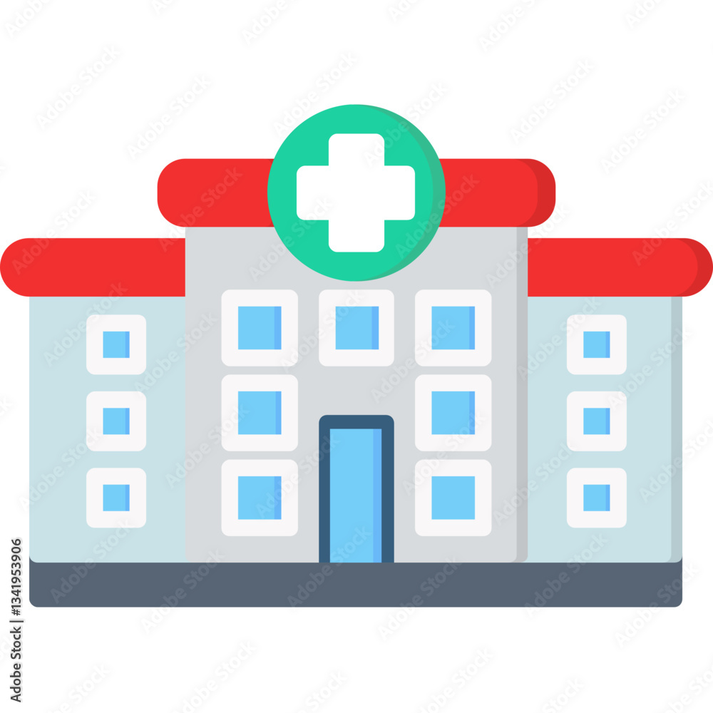 Obraz premium Hospital Icon